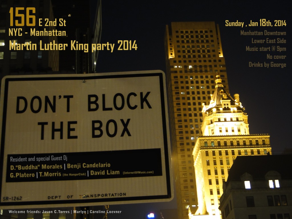 Martin Luther King party in New York