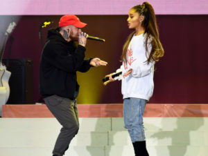 mac miller, ariana grande.